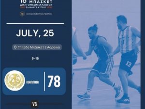 16ο ΠΡΩΤΑΘΛΗΜΑ ΜΠΑΣΚΕΤ ΔΙΚΗΓΟΡΙΚΩΝ ΣΥΛΛΟΓΩΝ - ΔΣΙ vs ΑΓΡΙΝΙΟ 78-45